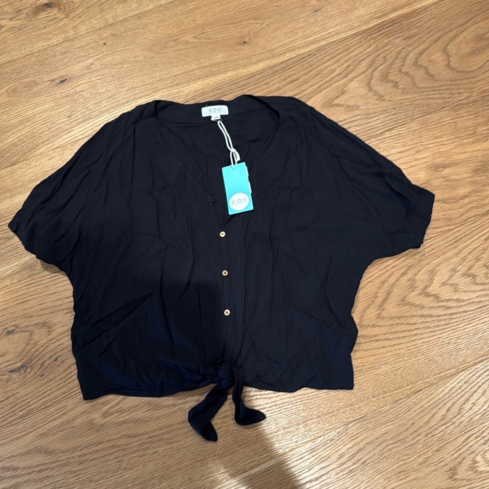 Black Koy top excellent condition never worn